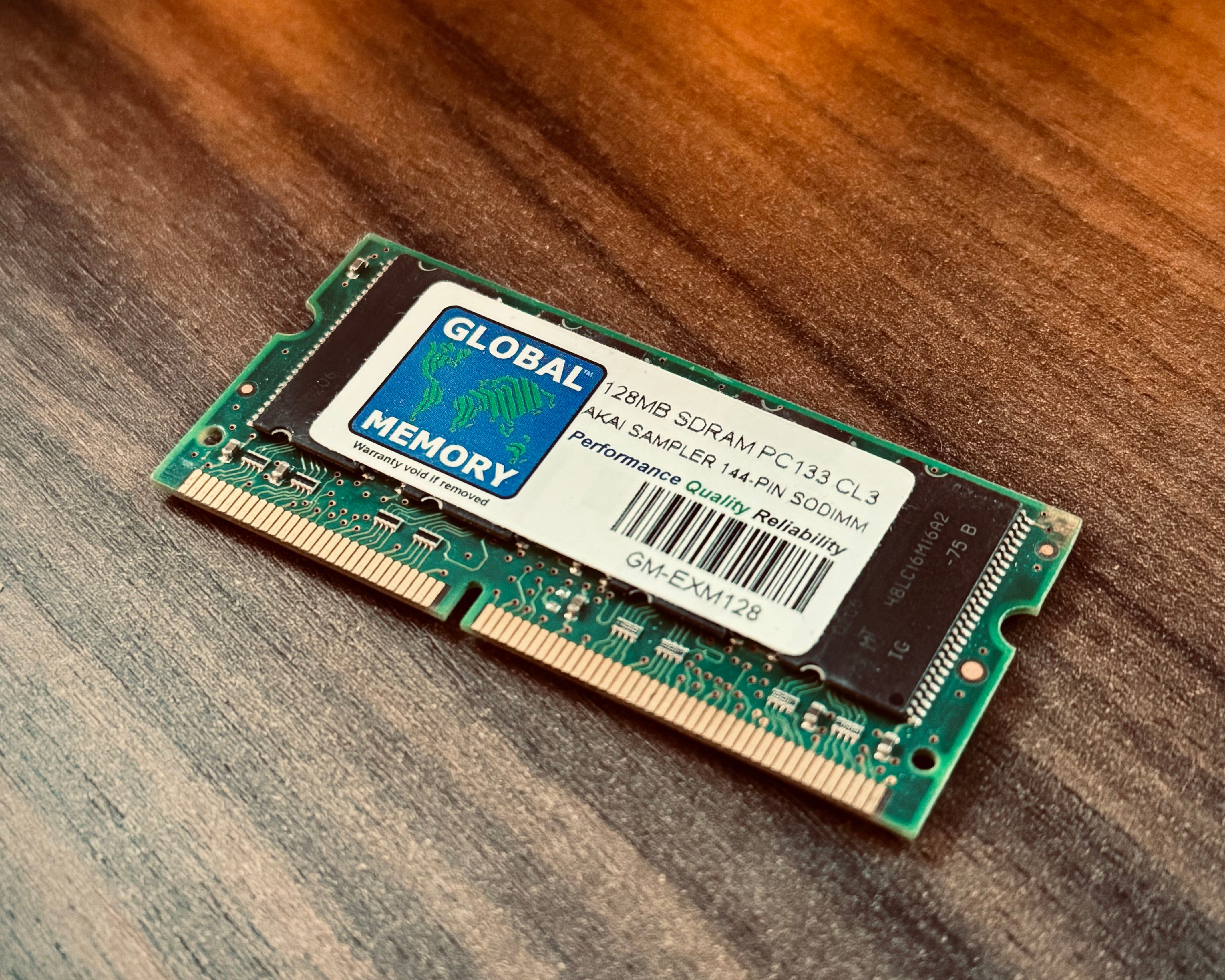 128mb RAM Module for Akai MPC500 and MPC1000 – knobheadz